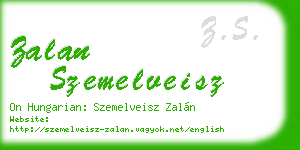 zalan szemelveisz business card