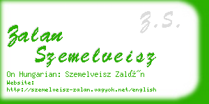 zalan szemelveisz business card